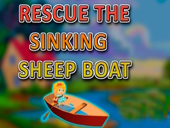 Joc Rescue the Sinking Sheep Boat