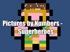 Joc Pictures by Numbers - Superheroes