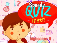 Joc Speedy Quiz Maths