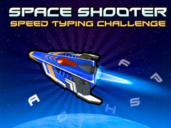 Joc Space Shooter: Speed Typing Challenge