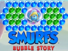 Joc Smurfs Bubble Story