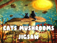 Joc Cats Mushrooms Jigsaw