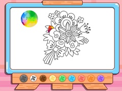 Joc Coloring Book: Flower Bouquet