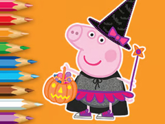 Joc Coloring Book: Peppa Pig Halloween