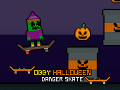 Joc Obby Halloween Danger Skate