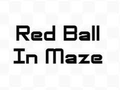 Joc Red Ball In Maze