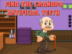 Joc Find the Grandpa Artificial Teeth