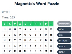 Joc Magnetto's Word Puzzle