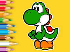 Joc Coloring Book: Yoshi Fishing Day