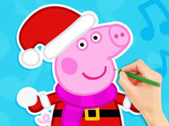 Joc Coloring Book: Peppa Pig Snowman