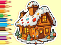 Joc Coloring Book: Christmas Candy House