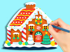 Joc Coloring Book: Gingerbread Hut