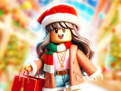 Joc Jigsaw Puzzle: Roblox Christmas Mall