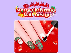 Joc Merry Christmas Nail Design