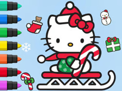 Joc Coloring Book: Hello Kitty Christmas