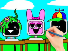 Joc Coloring Book: Sprunki Fun Computer