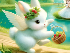 Joc Jigsaw Puzzle: Angel Bunny