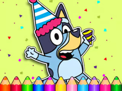 Joc Coloring Book: Bluey's Birthday