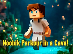 Joc Noobik Parkour in a Cave!