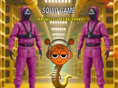 Joc Squid Game Sprunki Escaped Backrooms