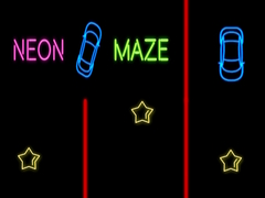 Joc Neon Car Maze