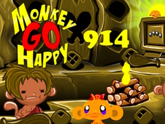 Joc Monkey Go Happy Stage 914