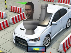 Joc Skibidi Toilet Parking Car