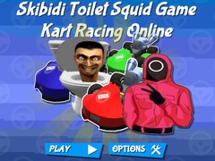 Joc Skibidi Toilet Squid Game Kart Racing Online