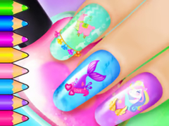 Joc Coloring Book: Nail Art Salon