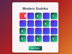 Joc Modern Sudoku