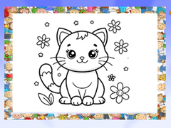 Joc Beautiful Cats Coloring Book