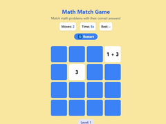 Joc Math Match Game
