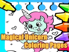 Joc Magical Unicorn Coloring Pages