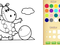 Joc Baby Farm Animals Coloring Book for Kids