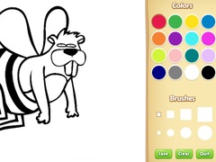 Joc Funny Animal Coloring Book for Kids