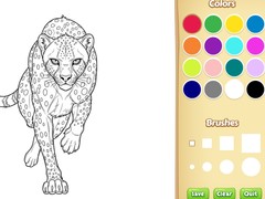 Joc Wild Animals Coloring Book
