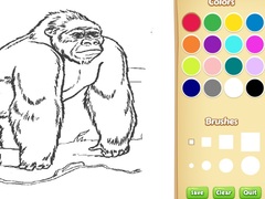 Joc Zoo Animals Coloring Book for Kids