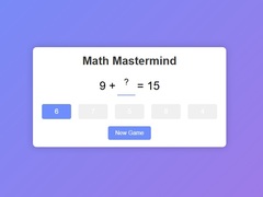 Joc Math Mastermind