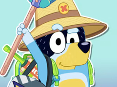 Joc Jigsaw Puzzle: Bluey Happy Father's Day