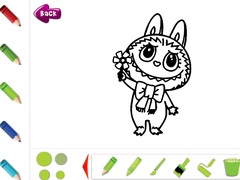 Joc Labubu Coloring Pages