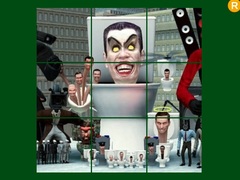 Joc Skibidi Toilet Sliding Puzzle