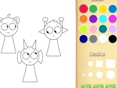 Joc Sprunki Coloring Pages
