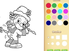Joc Clown Coloring Book For Adults