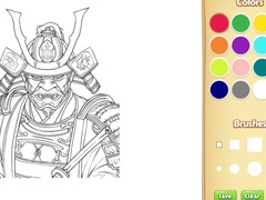 Joc Samurai Coloring Book
