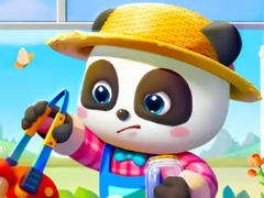 Joc Jigsaw Puzzle: Baby Panda Little Farmer