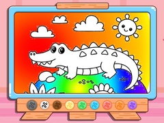 Joc Coloring Book: Crocodile