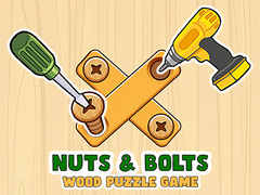 Joc Nuts & Bolts Wood Puzzle Game