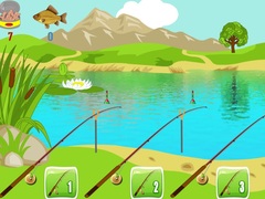 Joc Fishing With Three Rods
