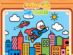 Joc Color By Code Super Duck