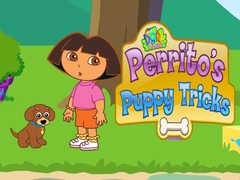 Joc Dora the Explorer Perrito's Puppy Tricks